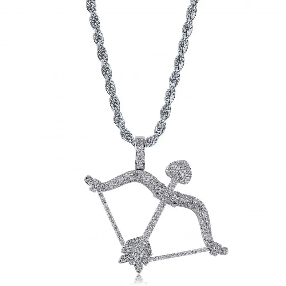 Naszyjnik Łuk i Strzała – Symbol Mocy i Precyzji | Nowoczesny Look w Złotym lub Srebrnym Stylu