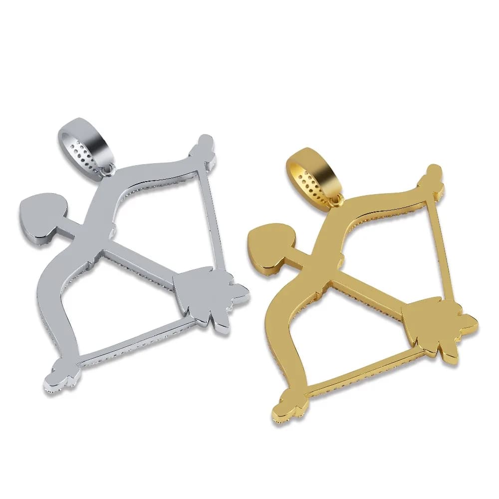 Naszyjnik Łuk i Strzała – Symbol Mocy i Precyzji | Nowoczesny Look w Złotym lub Srebrnym Stylu